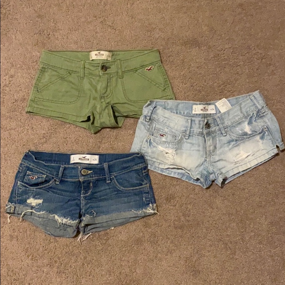 Hollister short short bundle